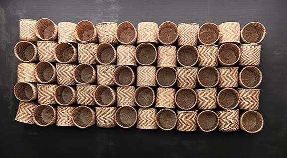 Basket art at the Renaissance Hotel Panama City, Panama (NewsAmericasNow.com)