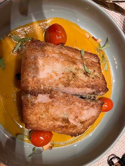 Mahi Mahi in Coconut milk at  Kobore in Panama City, Panama. (NewsAmericasnow.com image)