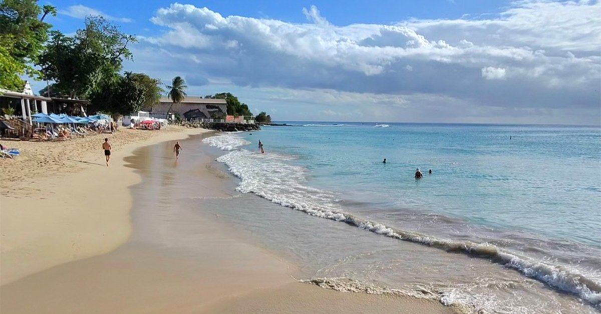 beach in barbados