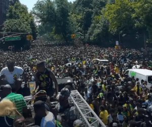 Thousands turned out for Brooklyn's first-ever Jamaica Rising Day Parade, celebrating 64 years of Jamaican independence.